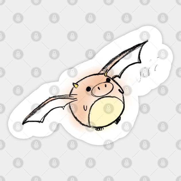 Baby dragon Sticker by Uanne (Jakob Alfabeto)